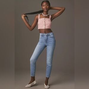 Anthropologie FRAME Le High Skinny Crop High-Rise Jeans